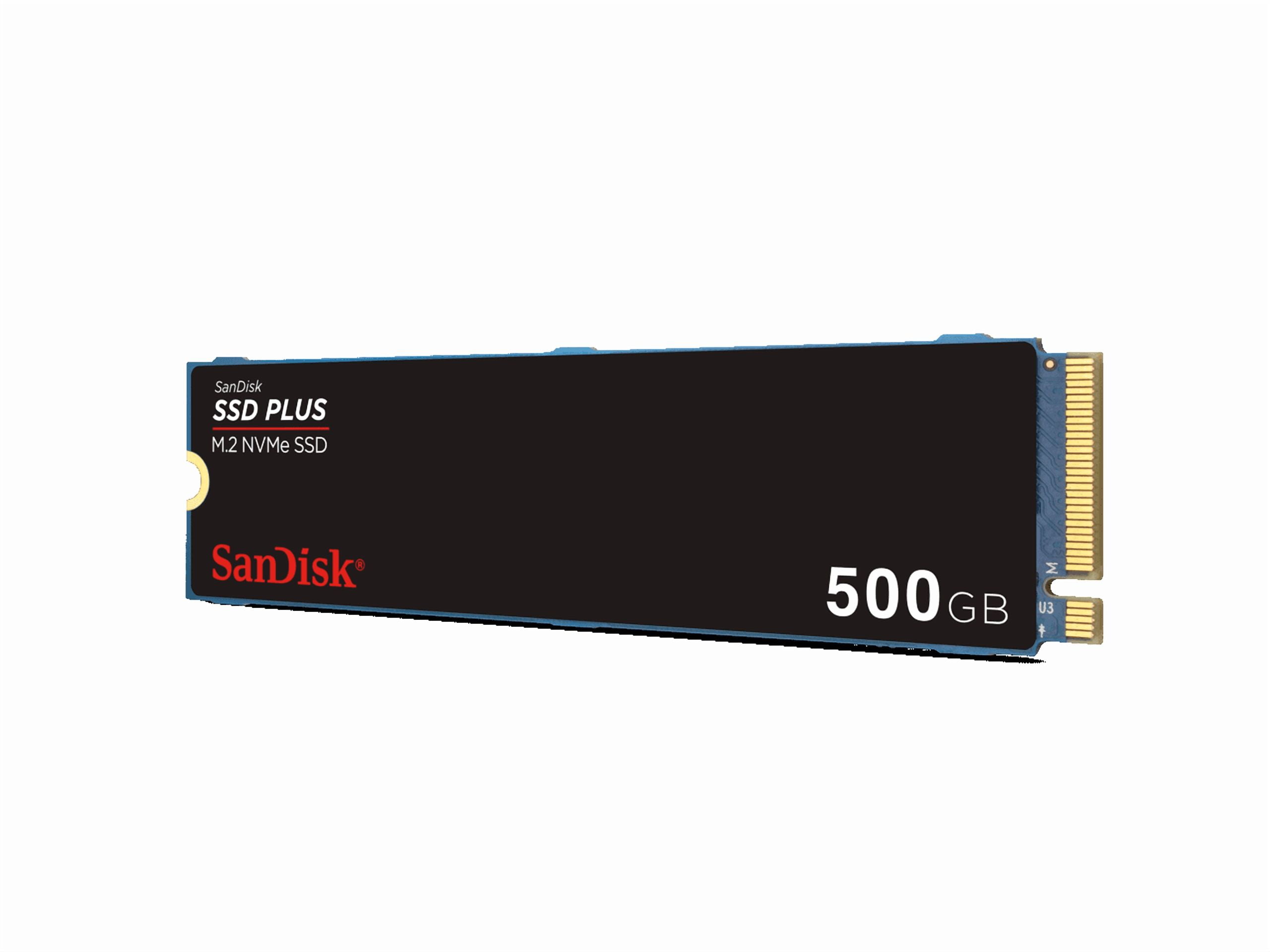SANDISK 容量500GB M.2 Pcle 3.0×4 NVMeインターフェイスに対応SSD
