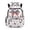 American Flag Patriotic Bow, variant on Camo Bow Kids Backpack for Girls 17 Inch Large Capacity School Bag with Padded Straps Front Zipper Pocket, Lightweight Comfortable Shoulder Bookbag Ages 6-12 Back to School