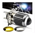 thumbnail image 1 of Motorcycle H4 9003 LED Headlight Hi/Lo Beam Light Bulb White Amber Dual Color, 1 of 5
