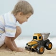 thumbnail image 2 of MeetYTOYS Construction Truck Toy Pull Back Excavator Toys for Boys and Girls, Party Supplies for Toddlers Kids Ages 3+, 2 of 8