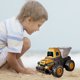 thumbnail image 1 of Modelo de coche a escala, simulación de vehículo de ingeniería, pequeño elevador, camión mezclador de inercia, apto para juguetes y regalos para niños. Vehículo de ingeniería de simulación de plástico, 1 of 8