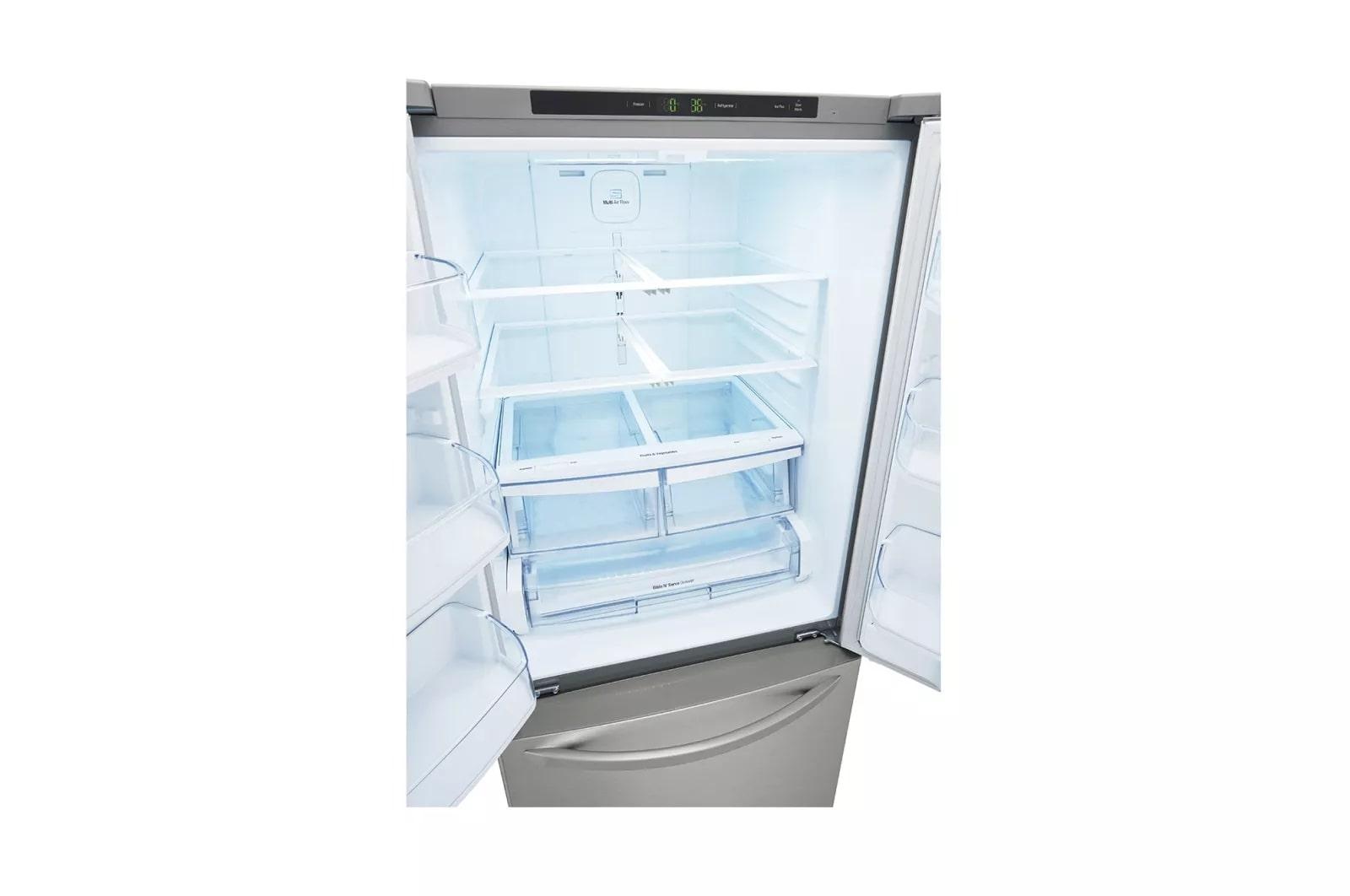 30" Wide Large Capacity 3 French Door Refrigerator - image 4 of 5