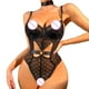 thumbnail image 3 of Gibobby Conjuntos de bragas de encaje Ropa Interior Mujer Lenceria Sexy de Encaje Sexy Pijama para Mujer Ropa Interior(Negro, M), 3 of 5