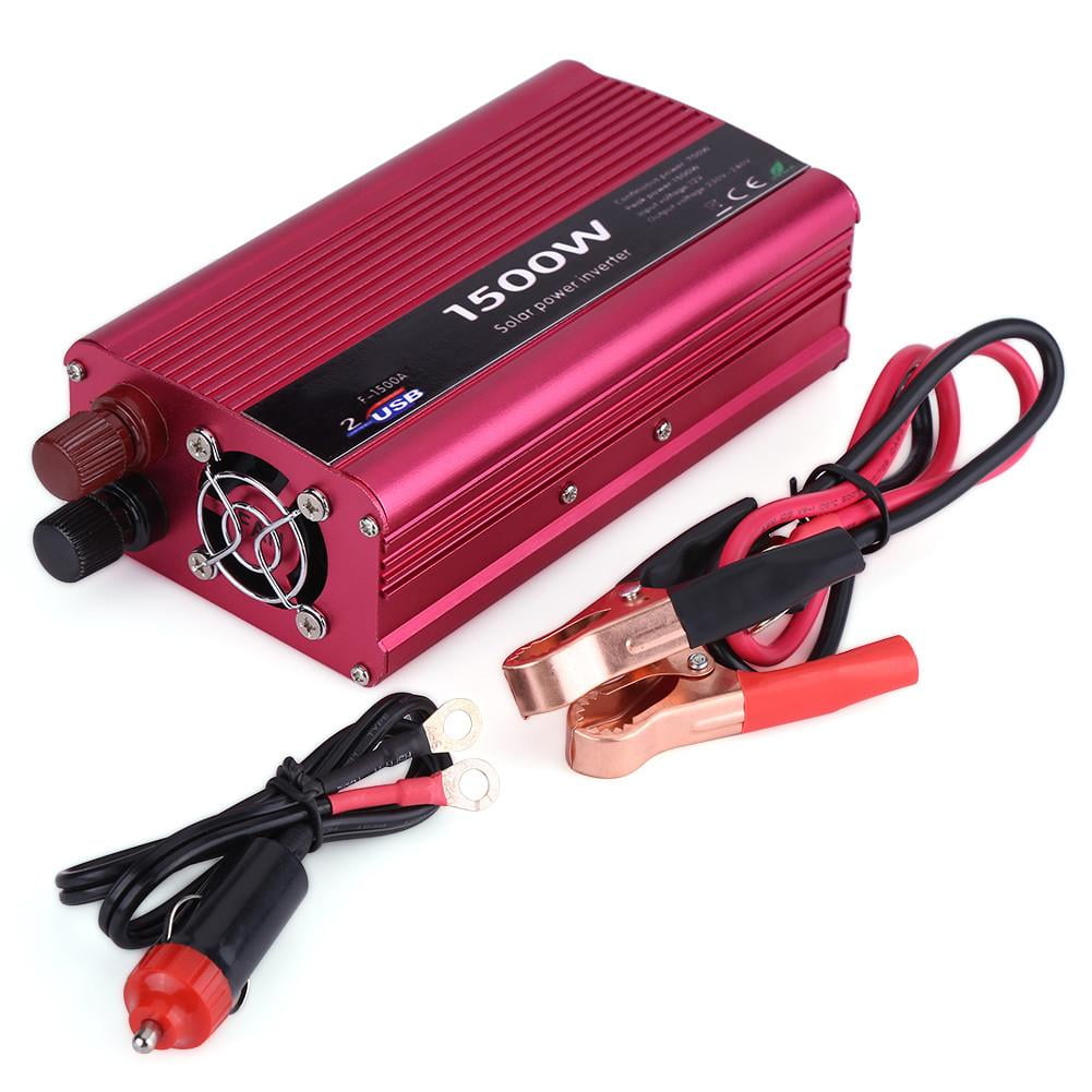 HERCHR Power Converter, 1500W DC 12V to AC 230V Car Power HERCHR Power Converter, 1500W DC 12V to AC 230V Car Power