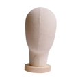 thumbnail image 2 of Mannequin Head Model Wigs Stand Stand Almacenamiento de sombrero Versátil Pequeñero Pantalada de sombrero de sombrero Cabeza de sombrero para la mesa, 2 of 9