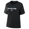 thumbnail image 4 of Women's Fanatics Black Philadelphia Eagles Fade Legacy T-Shirt, 4 of 5