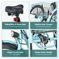 thumbnail image 5 of Viribus 26" Electric Tricycle for Adults with 7 Speeds 36V 13Ah Battery 350W Motor UL 2271 Green, 5 of 12