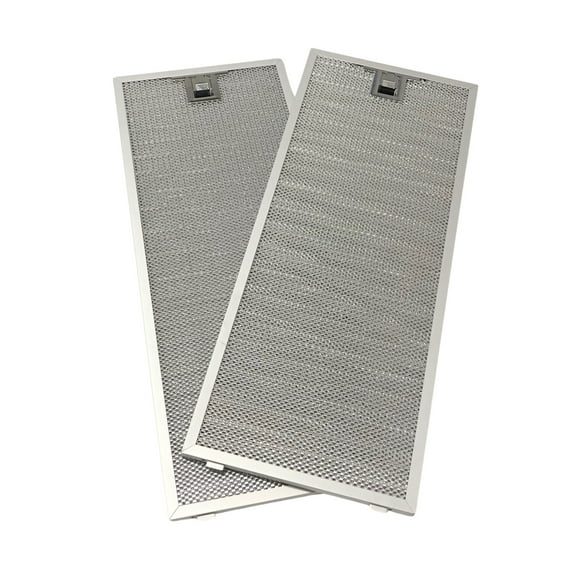 Range Hood Grease Filter - Two Pack - 19-11/16 x 7-7/8 Inches Compatible With Electrolux Part Number 5304484121