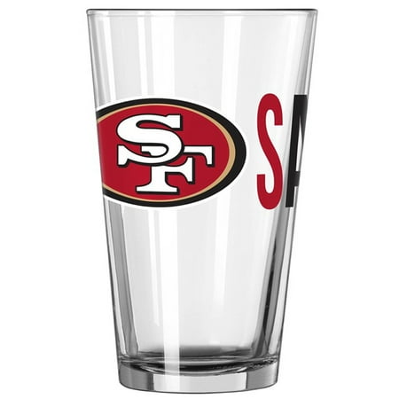 San Francisco 49ers 16oz. Overtime Pint Glass - No Size