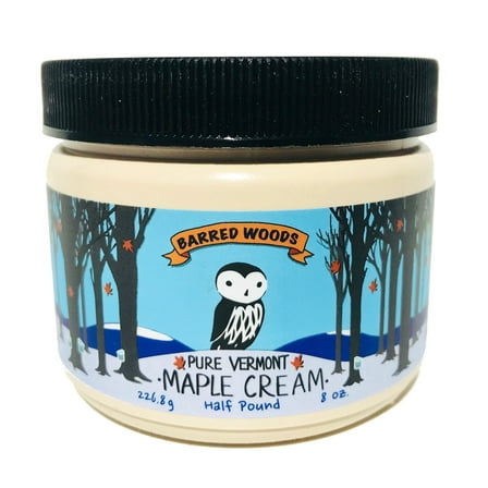 Maple Cream - Half Pound Jar of Delicious Maple Butter