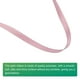 thumbnail image 3 of Cinta de satén Uxcell, cinta de satén de poliéster de doble cara para envolver regalos, ramo rosa claro, 3 of 7