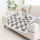 thumbnail image 4 of Cama ortopédica para perros con borde acolchado | Colchón de apoyo para mascotas que alivia las articulaciones | Colchoneta de felpa para jaula para perros medianos y grandes, 4 of 5