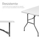 thumbnail image 2 of Mesa Plegable de Plástico Resistente, Forma Rectangular de 180 cm, para Interior y Exterior, Color Blanco, 2 of 6
