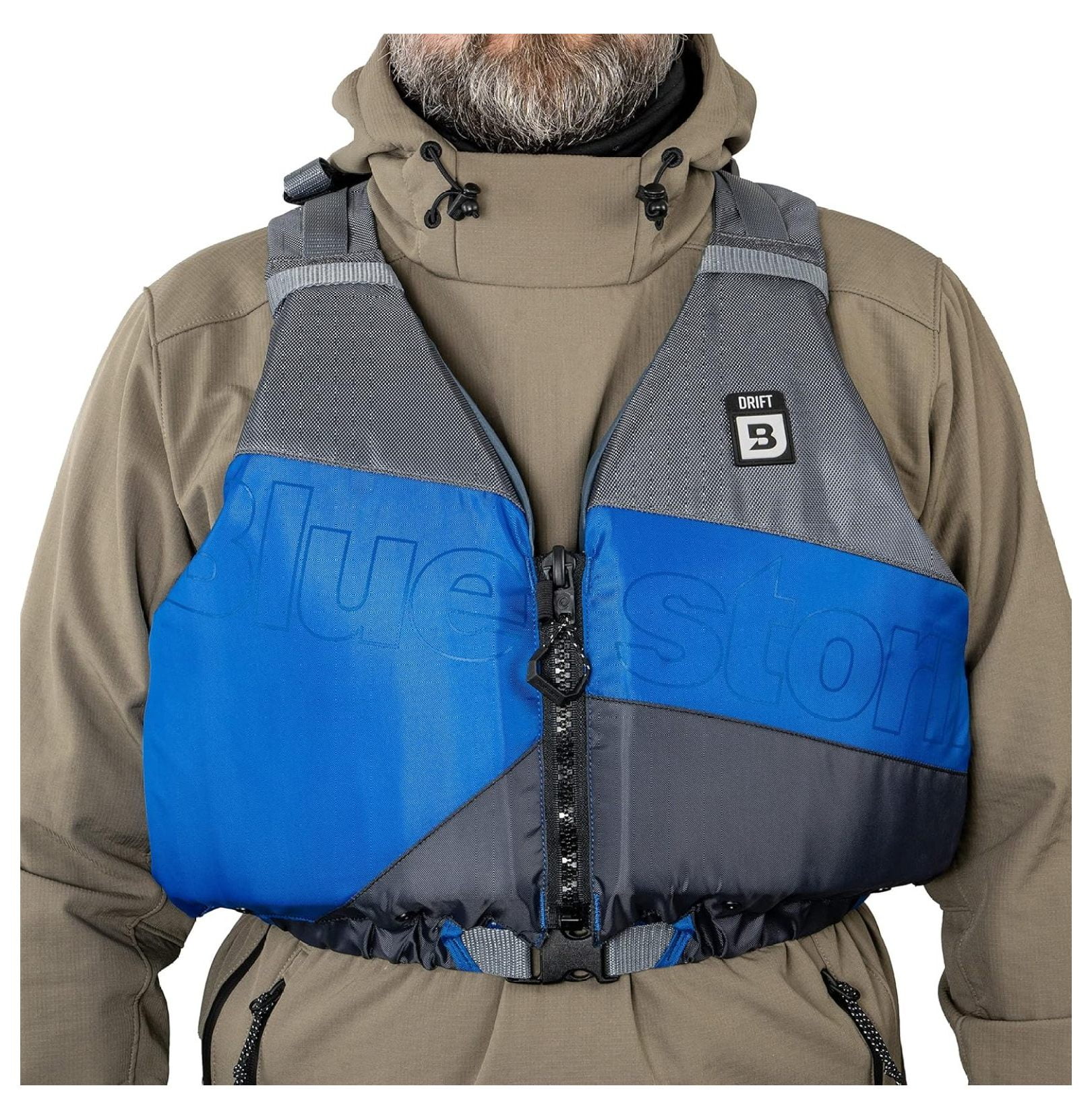 Drift Kayak Life (PFD) | Fully Adjustable | Universal Sized | US Guard Approved | for Kayaking, Paddling, , Fishing and More