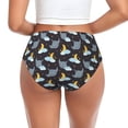 thumbnail image 3 of Womens Underwear cute stingray star black Trendy Cuteness No Show Seamless Underwear for Women, Soft Stretch Women's Panties, Hipster Ladies Panties Bikini Underwear Briefs, 3 of 6