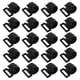 thumbnail image 3 of Camping Clips Awning Pole Clips for Tent Suspension 30Pcs Black Plastic, 3 of 3