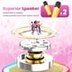 thumbnail image 2 of Máquina de karaoke Peski portátil Bluetooth con 2 micrófonos, color amarillo, 2 of 9
