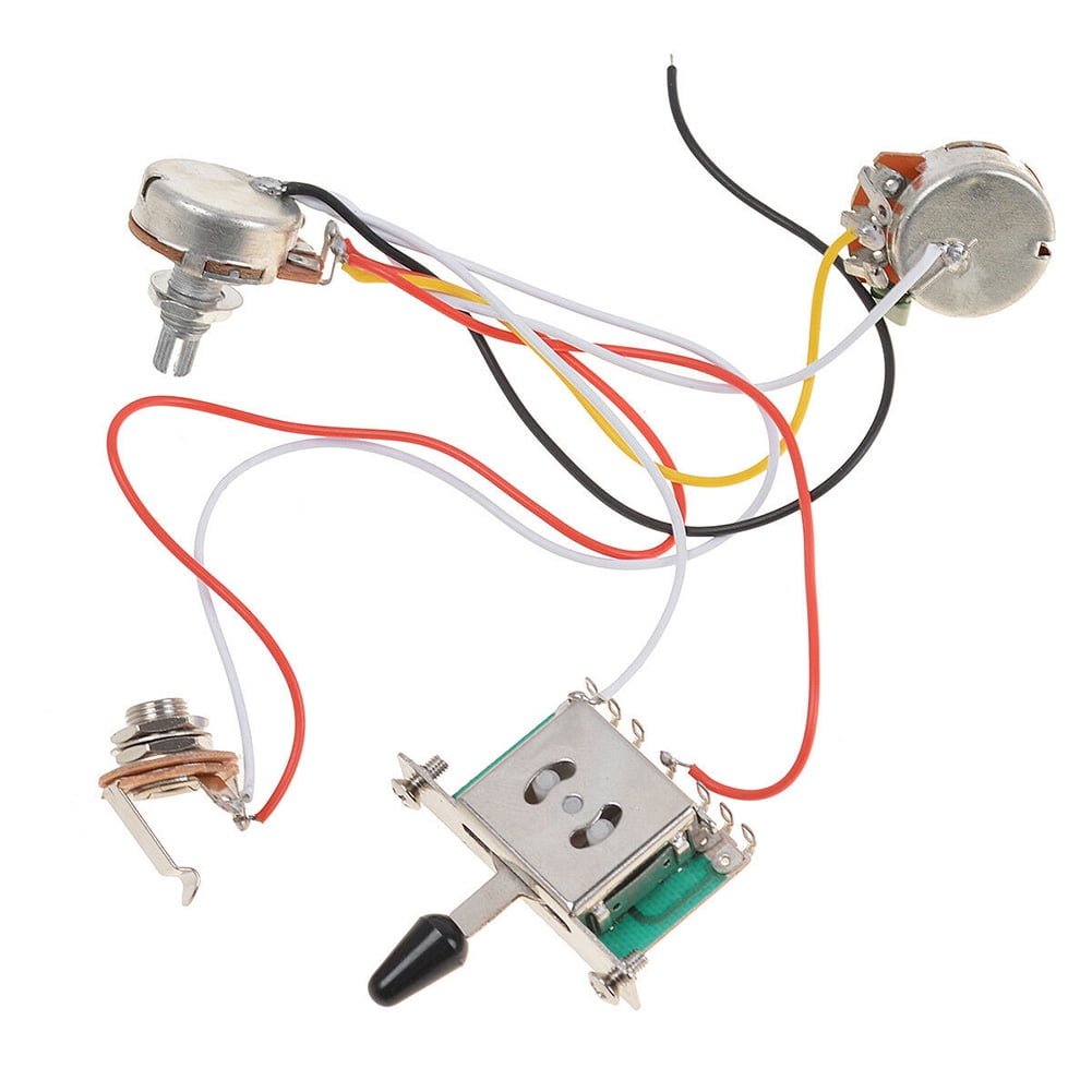 Prosport 500k 3 Pickup Electric Guitar Prewired Wiring ...