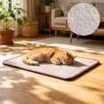 thumbnail image 6 of Pressure Activated Gel Self-Cooling Pet Mat Machine Washable Cloth Heat Absorb Dog Cat Bed Extra Big Floor Cushion For Large Breed Pets Hot Weather 59.1"× 39.4", 6 of 6