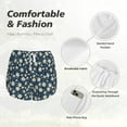 thumbnail image 5 of Disketp Daisy Floral B Print Women's Shorts Workout Shorts for Athletic Gym Running Shorts with Phone Pockets XX-Large, 5 of 8