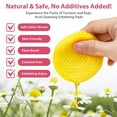 Turmeric Kojic Acid Cleansing Pads for Face & A Body,Exfoliates Skin,40