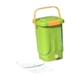 thumbnail image 3 of Dickly Compost Bin Food Waste Compost Bucket Portable Composting Container Sealed Trash 30cmx30cmx45cm, 3 of 8