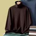 thumbnail image 2 of Blekii Men's Turtleneck Base Layer Shirt, Winter Thermal Underwear Top, German Velvet Brushed Long Sleeve, Warm Slim Fit for Layering, Non-Binding Comfort, Essential Cold Weather, 2 of 6