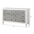 thumbnail image 4 of Acme Furniture Katia Dresser, Rustic Gray & White Finish (BD00663), 4 of 6