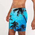 thumbnail image 4 of guisaled Swimsuit For Men Board Shorts for Men Summer Hawaiian Graphic Vacation Holiday Swim Trunks Quick Dry Lightweight 5 Inch Inseam Casual Shorts, 4 of 6