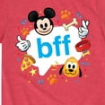 thumbnail image 3 of Disney Emoji - Mickey & Pluto BFF - Toddler And Youth Short Sleeve Graphic T-Shirt, 3 of 5