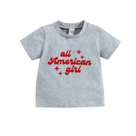 

ZIZOCWA Teen Girl Shirts Girly Long Sleeve Shirt Toddler Kids Girls Boys Words 3D Prints Loose Tops Soft Short Sleeve T Shirt Tee Tops Clothes Red Red120