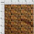 thumbnail image 1 of oneOone Cotton Poplin Orange Fabric Animal Skin Diy Clothing Quilting Fabric Print Fabric By Yard 56 Inch Wide-B58, 1 of 1