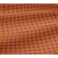 thumbnail image 5 of oneOone Viscose Jersey Fabric Gingham Check Print Fabric BTY 60 Inch Wide, 5 of 5