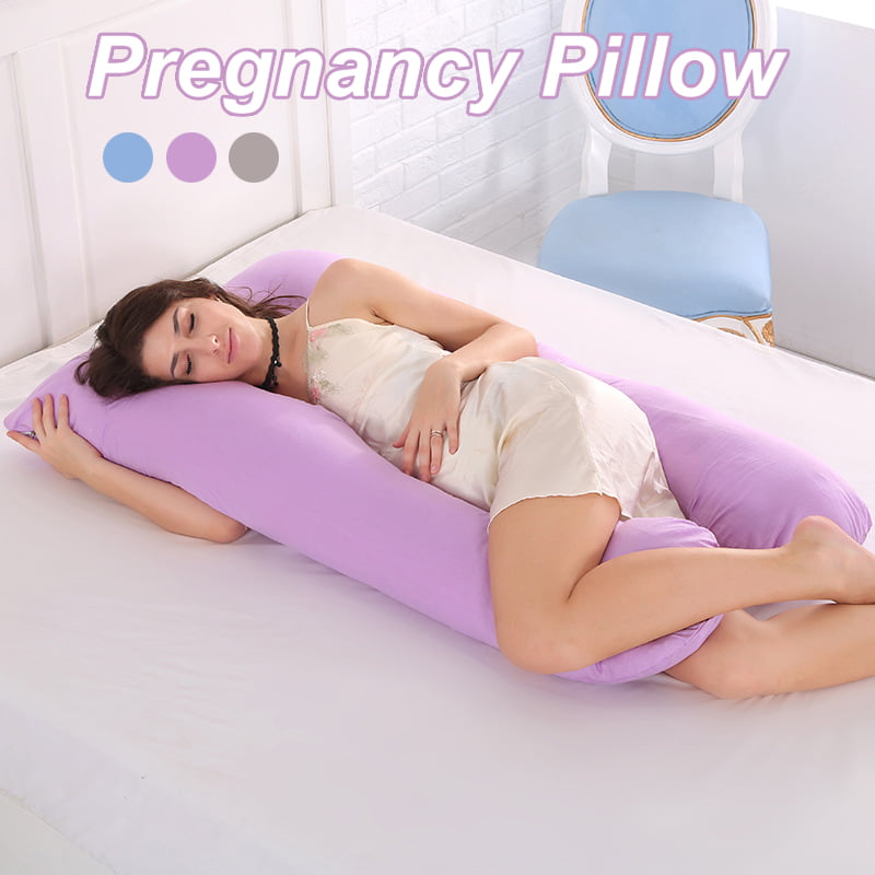 Back Full Contoured Body Pillow U Shaped Belly Maternity Pregnancy Pillow Snug 