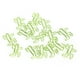 thumbnail image 5 of 20 clips de papel de dibujos animados con forma humana, para creatividad, modelado de metal, manualidades, útiles escolares, color verde, 5 of 14