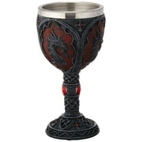 Dragon Crest 13903 Royal Dragon Goblet, Multicolor