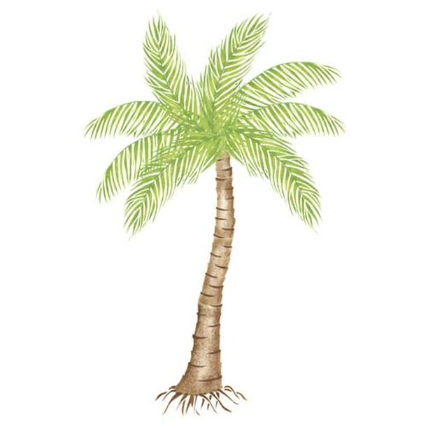 Large Palm Tree Wall Stencil SKU 1740 by Designer Stencils Walmart