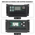thumbnail image 4 of 30A PWM Solar Charge Controller with Dual USB Ports (5V/2.5A) & LCD Display, 12V/24V Auto-Adaptive, Smart Battery Regulator for Solar Panels - Overcharge/Short Circuit Protection, Easy One-Key, 4 of 7