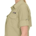 thumbnail image 6 of Little Donkey Andy Women's UPF 50+ UV Protection Shirt, Long Sleeve Fishing Shirt, Breathable and Fast Dry B.Khaki S, 6 of 7