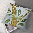 thumbnail image 7 of nygtbtfer Throw Pillow Covers Pillow Case Pillow Covers Plant Alphabet Initial Letter Throw Pillow Covers Cushion Case Spring Home Decorative for Couch Bed Sofa Living Room White, 7 of 7