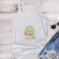 thumbnail image 4 of SMihono Hauts pour Femmes Débardeur pour Femmes Femme Été Imprimé Col Rond Sans Manches T-shirt Décontracté Haut Débardeur Débardeurs pour Femmes Hauts d'Été pour Femmes, 4 of 4