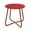 Red, variant on Compact Circular Terrace Side Table, Weather Resistant Outdoor Furniture With Adjustable Feet, Suitable For Balconies And Porches, Suitable For Halloween, Christmas, Thanksgiving