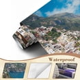 thumbnail image 4 of Wallpaper Positano resort Italy Peel and Stick Wall Murals 69"H x 96"W Removable PVC Wall Paper Self-Adhesive Wall Paintings Art Decor for Bedroom Living Room, 4 of 7