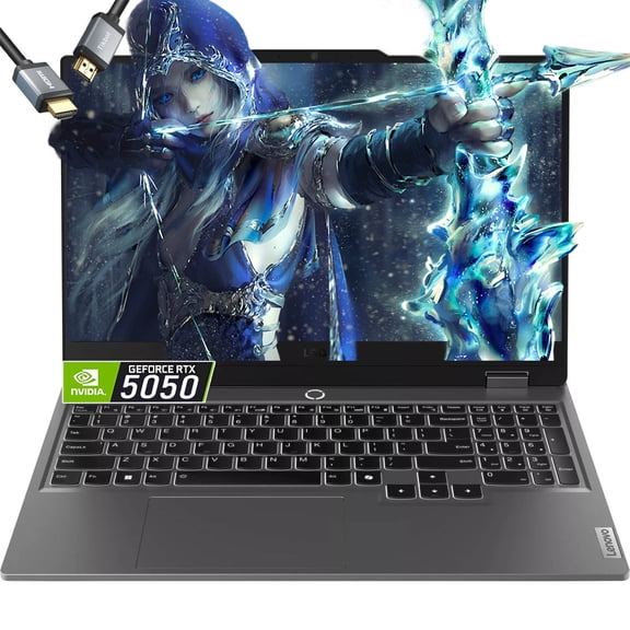 Lenovo LOQ 15 Gaming Laptop RTX 5050 -Intel Core i5-13450HX Beat Ryzen 7 7435HS -15.6 FHD Display G-SYNC- 32GB RAM -2TB SSD -Backlit Keyboard -2025 Portatil Gamer PC -Windows 11 -Webcam