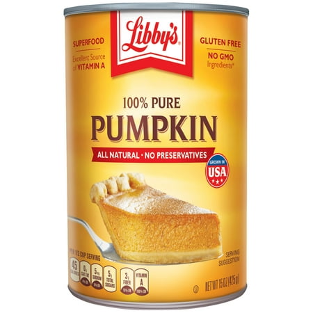 UPC 039000045049 product image for Libby s 100% Pure Canned Pumpkin all natural no preservatives  15 oz | upcitemdb.com
