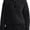 Black, variant on Womens Sherpa Fleece Cropped Jacket, Quarter Zip Stand Collar Pullover, Fuzzy Long Sleeve Sweatshirt with Pockets for Fall Winter