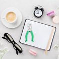 thumbnail image 2 of Manual Punch Triangle Shaped Hole Puncher Eyelet Binder Single Durable Long Reach, 2 of 6