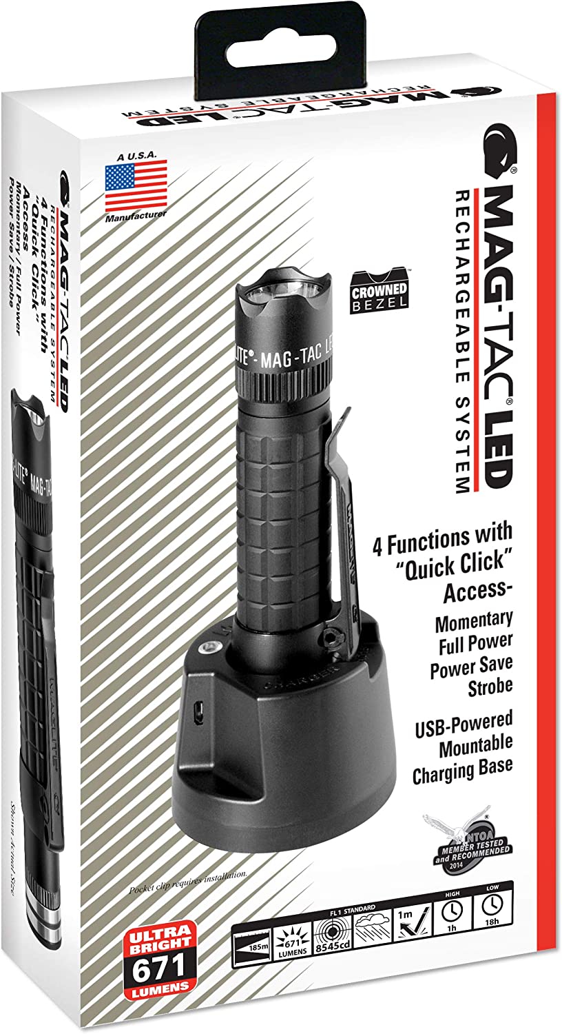 mag rechargeable flashlight