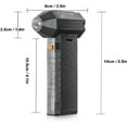 thumbnail image 2 of Cordless Mini Jet Dry Blower with 130000 RPM Brushless Motor, 3-Speed Settings, 8000mAh 21700 Battery, Portable Handheld Turbine Blower for Car Drying, Cleaning, Camping - Lightweight 420g Design, 2 of 5