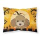 thumbnail image 1 of ""Caroline'S Treasures Bb1814Pillowcase Funda De Almohada Estándar De Tela De Caniche Marrón Chocolate Para Halloween, Grande, Multicolor"", 1 of 1